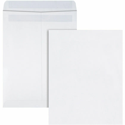 Quality Park Catalog Mailing Envelopes with Redi-Seal Closure - 9 1/2 x 12 - 28 lb - White - 100/Box - Large Format