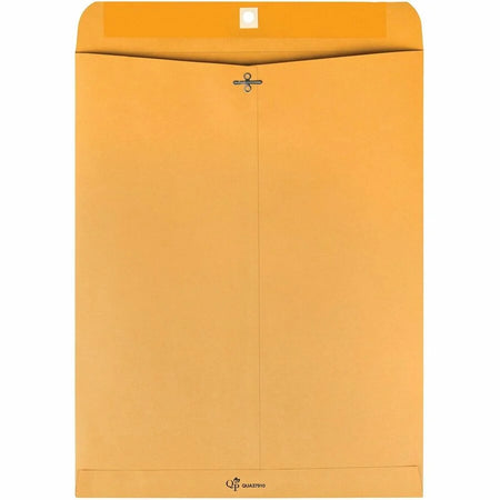 Quality Park Clasp Envelope 12x15.5 - #110 - 28lb - Kraft - 100/Box - Envelopes