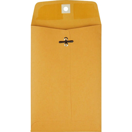 Quality Park Clasp Envelopes - #35 - 5x7.5 - 28 lb - Kraft - 100/Box