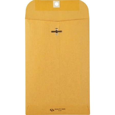 Quality Park Clasp Envelopes - #55 - 6x9 - 28 lb - Kraft - 100/Box