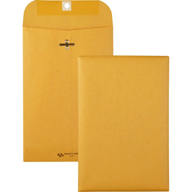 Quality Park Clasp Envelopes - #55 - 6x9 - 28 lb - Kraft - 100/Box