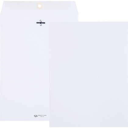 Quality Park Clasp Envelopes - #90 9x12 28lb - White - 100/Box