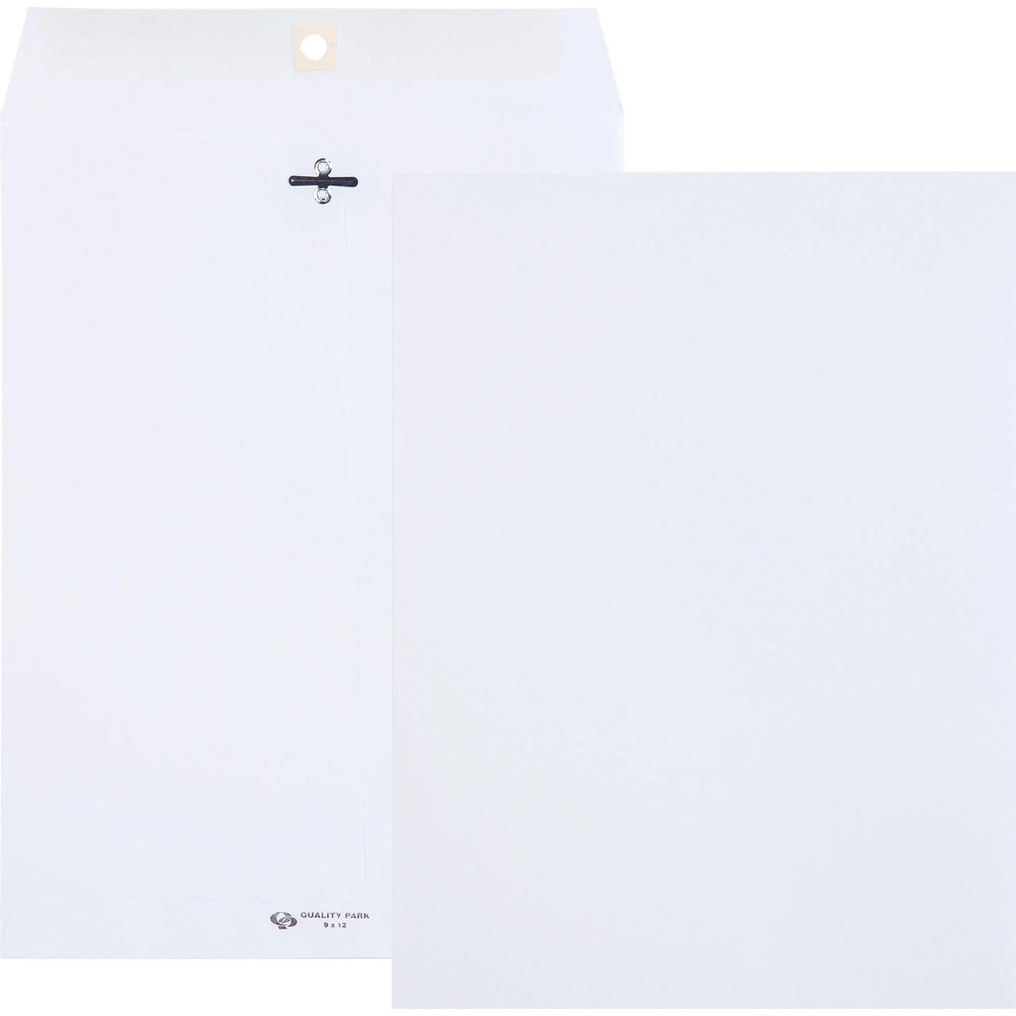 Quality Park Clasp Envelopes - #90 9x12 28lb - White - 100/Box