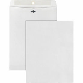 Quality Park Clasp Envelopes - #97 - 10x13 - 28 lb - Gray Kraft - 100/Box