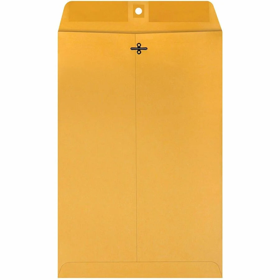 Quality Park Clasp Envelopes - #98 10x15 28lb - Kraft - 100/Box
