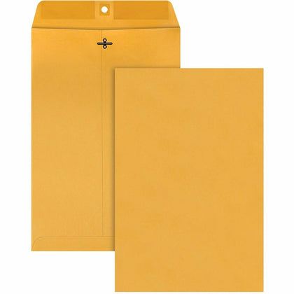Quality Park Clasp Envelopes - #98 10x15 28lb - Kraft - 100/Box