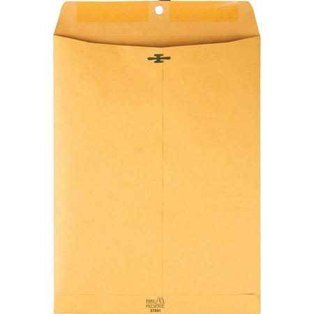 Quality Park Clasp Envelopes - 9x12 High Bulk Deeply Gummed Flaps