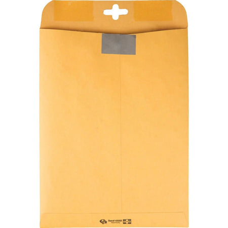 Quality Park ClearClasp Envelopes: 9x12 Redi-Tac Closure Kraft - 100/Box - Clasp Envelopes