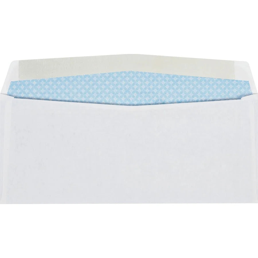 Quality Park Double Window Security Tint Envelopes - #8 5/8 - 3 5/8’’ x 8 - 24 lb - White - Business