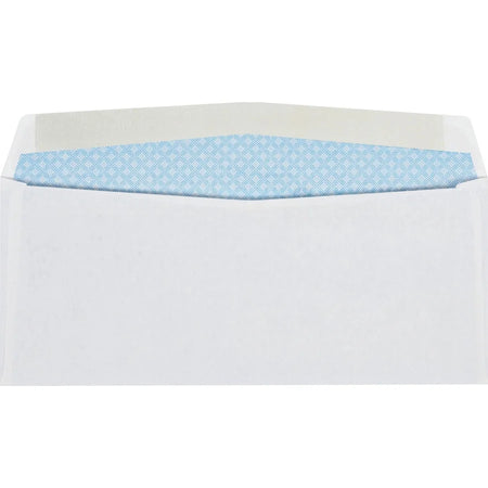 Quality Park Double Window Security Tint Envelopes - #8 5/8 - 3 5/8’’ x 8 - 24 lb - White - Business
