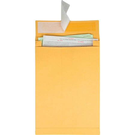 Quality Park Expansion Envelopes - Self-Seal Closure - 10x13x2 - Kraft - 25 Pack - Large Format / Catalog