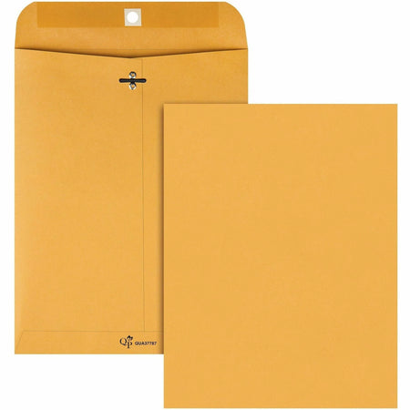 Quality Park Extra Heavy-duty Clasp Envelopes - 8.75’’ x 11.5’’ - 32 lb - Kraft - 100/Box
