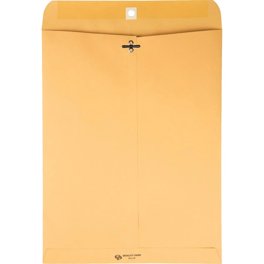 Quality Park Extra Heavy-duty Clasp Envelopes - #97 - 10x13 - 32 lb - Kraft