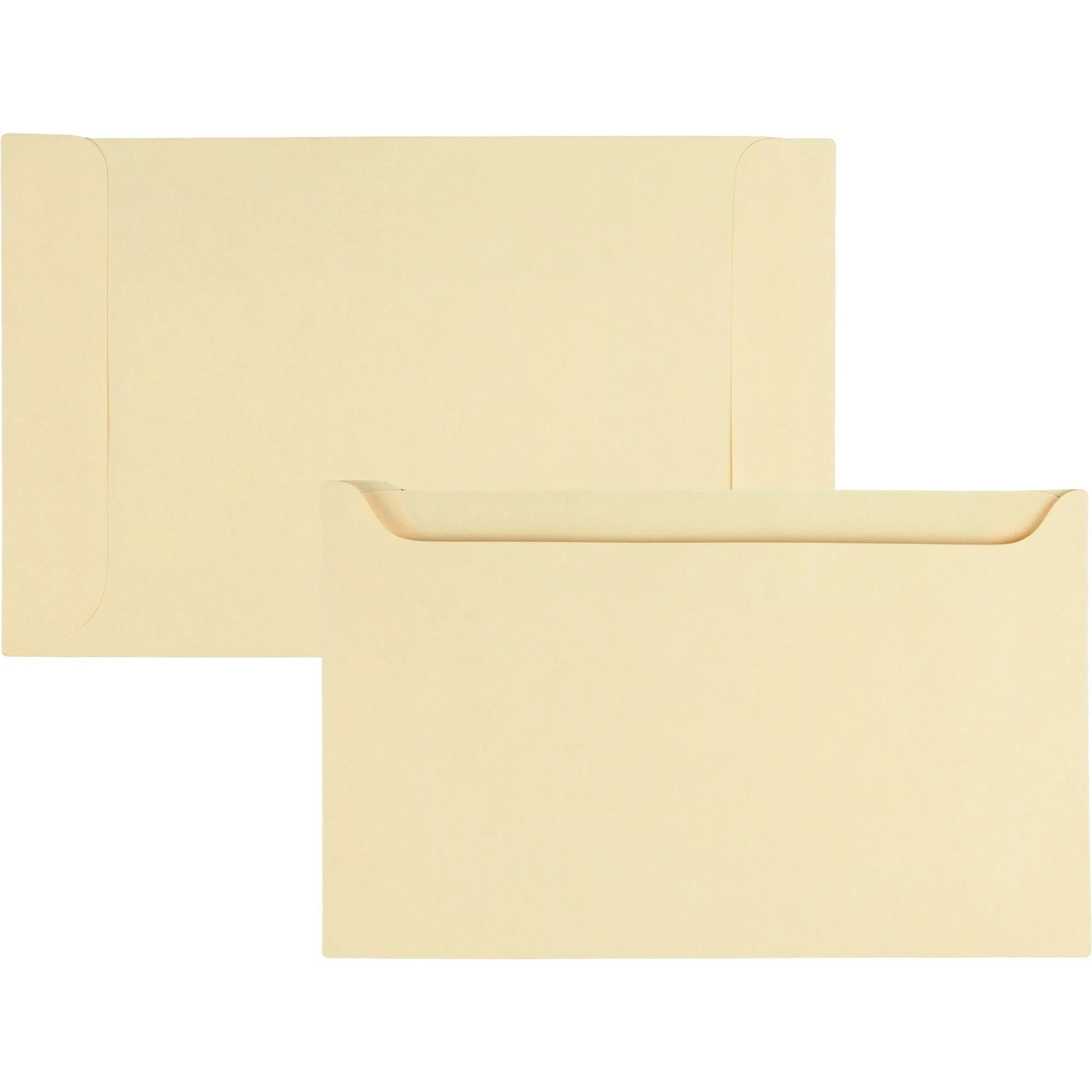 Quality Park File Jacket - 5’’ x 8 1/8’’ - Cameo - 500/Box - Organize Your Documents - Filing Jackets & Pockets