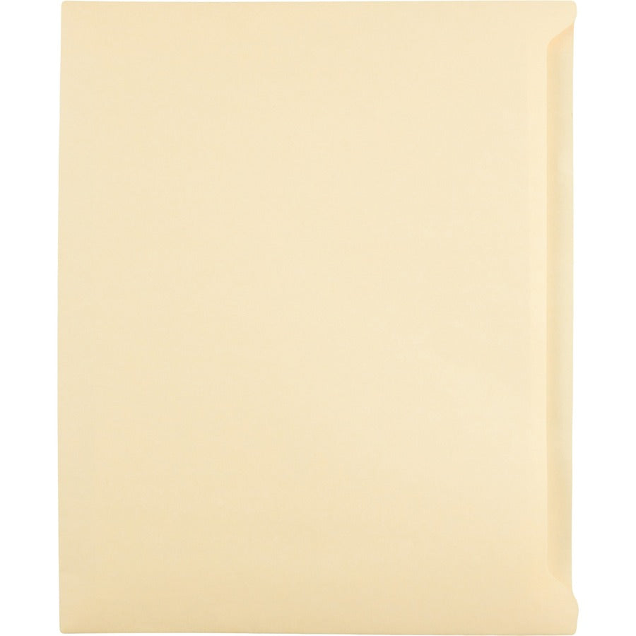 Quality Park File Jacket - 9 1/2’’ x 11 3/4’’ - Cameo - 100 / Box - Filing Jackets & Pockets