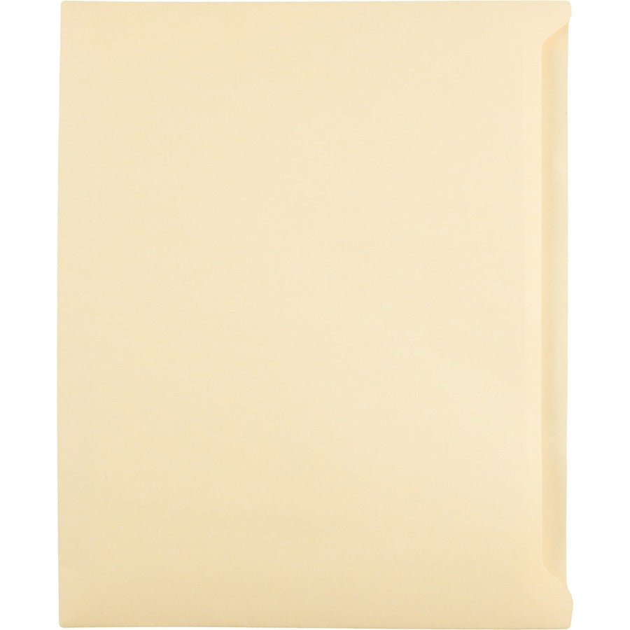 Quality Park File Jacket - 9 1/2’’ x 11 3/4’’ - Cameo - 100 / Box - Filing Jackets & Pockets