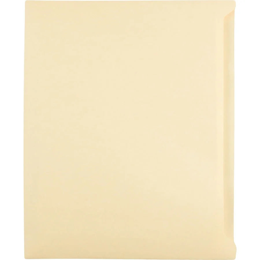 Quality Park File Jacket - 9 1/2’’ x 11 3/4’’ - Cameo - 100 / Box - Filing Jackets & Pockets