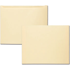 Quality Park File Jacket - 9 1/2’’ x 11 3/4’’ - Cameo - 100 / Box - Filing Jackets & Pockets
