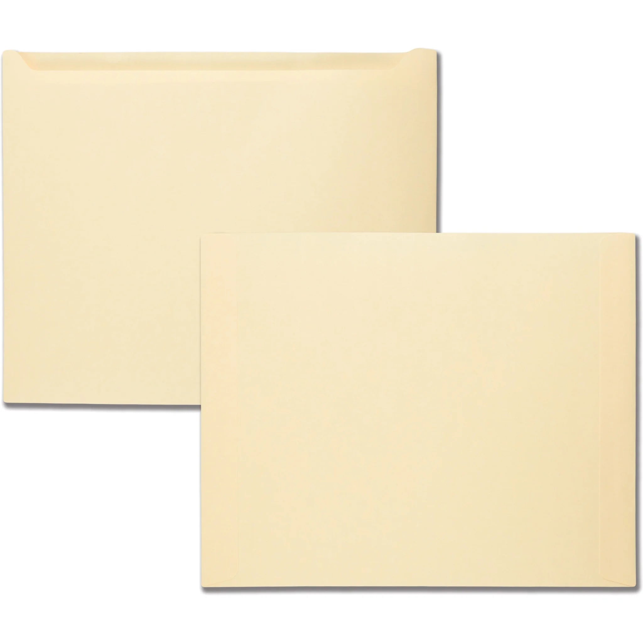Quality Park File Jacket - 9 1/2’’ x 11 3/4’’ - Cameo - 100 / Box - Filing Jackets & Pockets