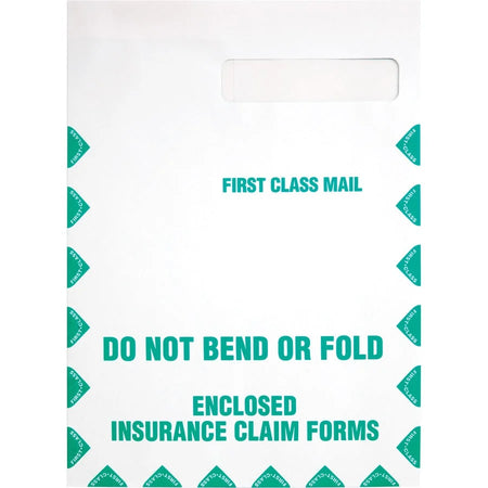 Quality Park Health Claim Insurance Envelopes: Medicare Form HCFA-1508 - Security Tint - 100/Box - Specialty Envelopes