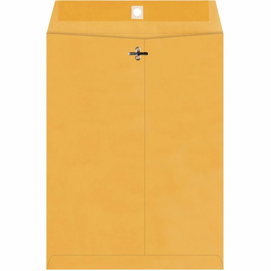 Quality Park Heavy-duty Clasp Envelopes - #90 - 9x12 - 32 lb - Kraft - 100/Box