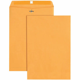 Quality Park Heavy-Duty Clasp Envelopes - #98 - 10x15 - 32 lb - Brown Kraft - 100/Box