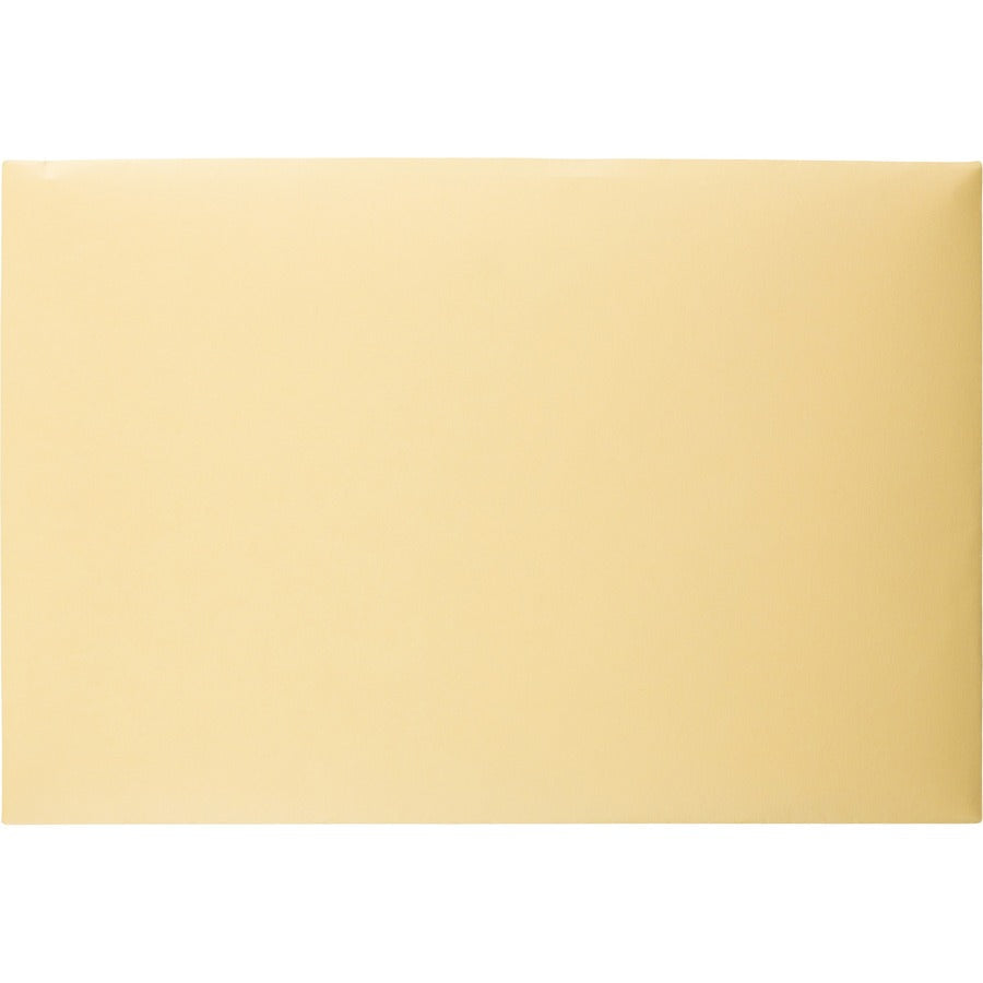 Quality Park K739 Index Flat File - Ungummed Flaps - 10’’ Width x 14 3/4’’ Length - 110 lb - Cameo - 100 / Box - Filing