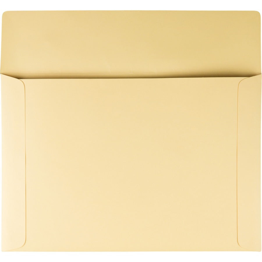 Quality Park K739 Index Flat File - Ungummed Flaps - 10’’ Width x 14 3/4’’ Length - 110 lb - Cameo - 100 / Box - Filing