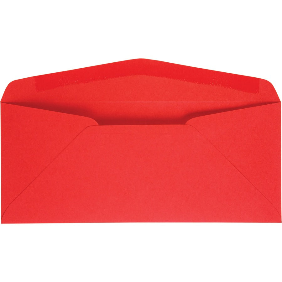 Quality Park No. 10 Bright Red Envelopes - Rear