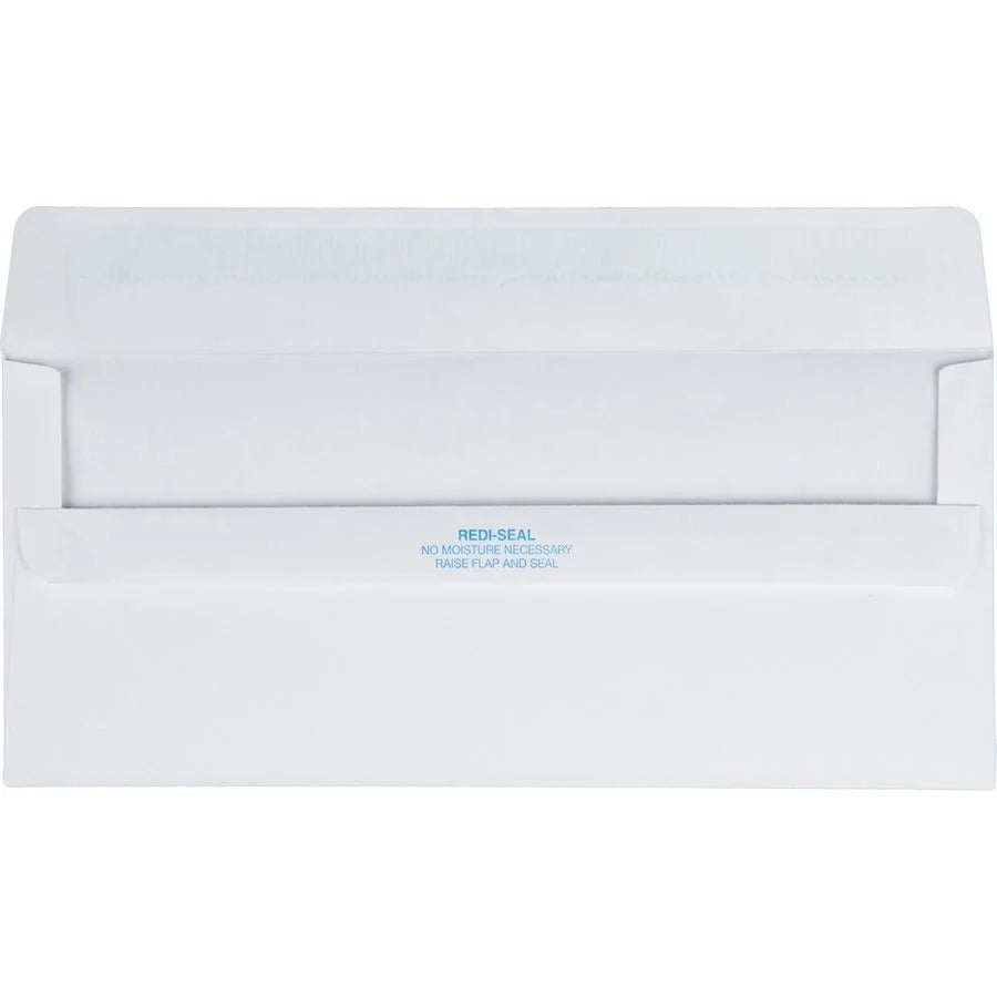 Quality Park No. 10 Business Envelopes - Self Seal Closure - White - 500/Box