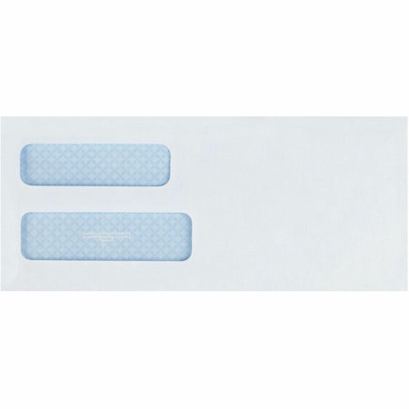 Quality Park No. 10 Double Window Security Tint Envelopes - Front