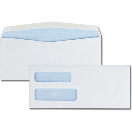 Quality Park No. 10 Double Window Security Tint Envelopes - 500/Box - Business