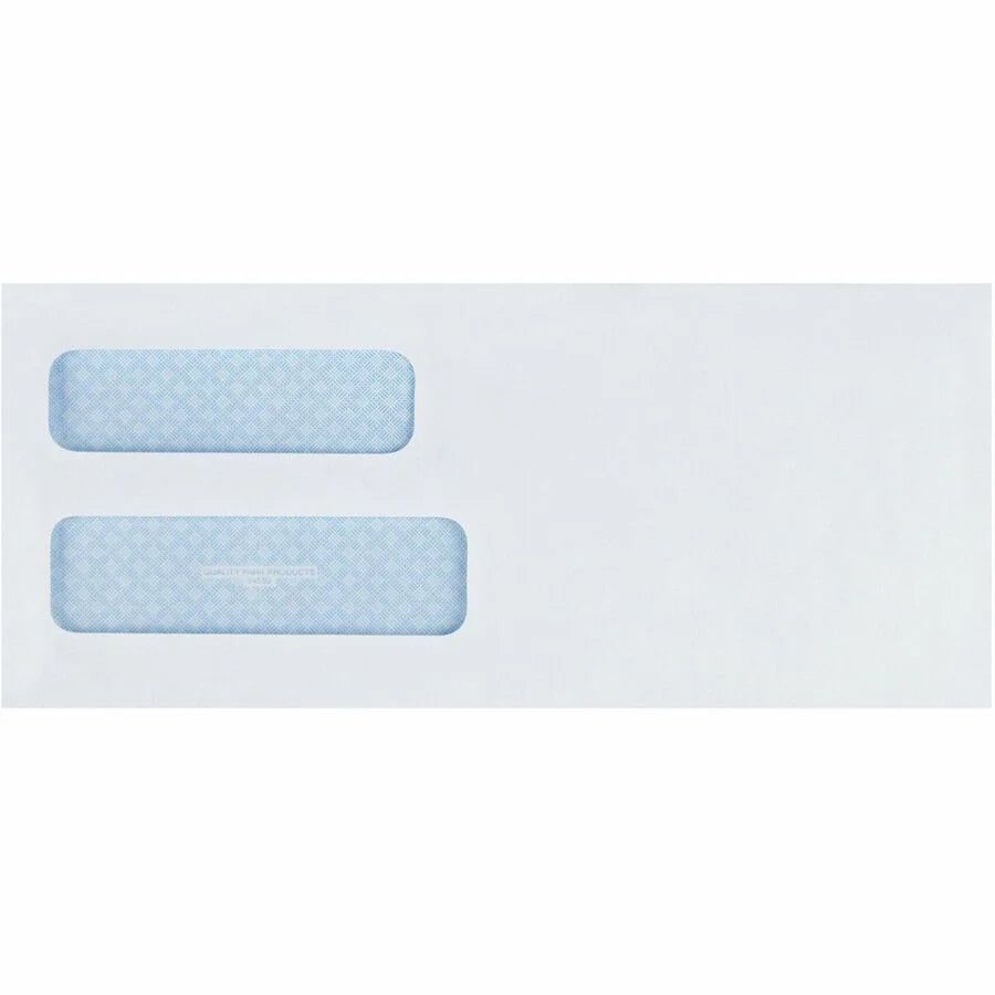 Quality Park No. 10 Double Window Security Tint Envelopes - 500/Box - Business