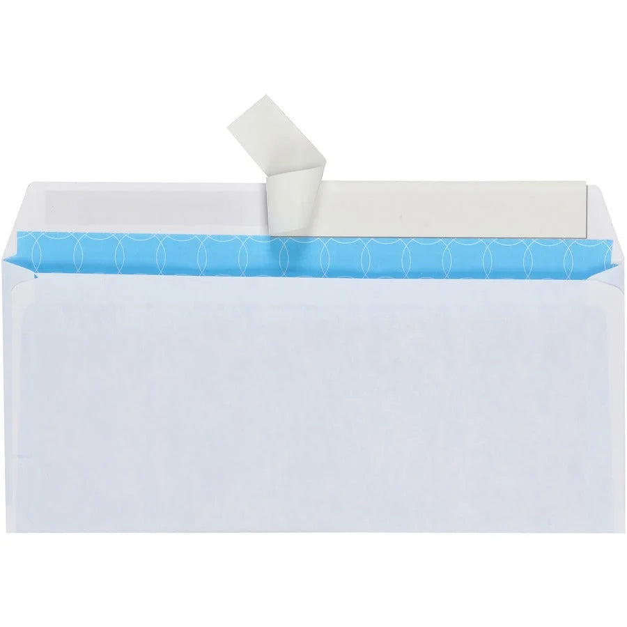 Quality Park No. 10 Security Envelopes - Redi-Strip Self-Sealing - Business - White - 500/Box