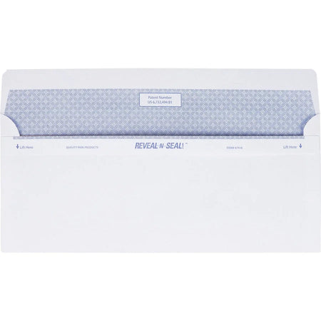 Quality Park No. 10 Security Envelopes with Self-Seal Closure - 500/Box - Business