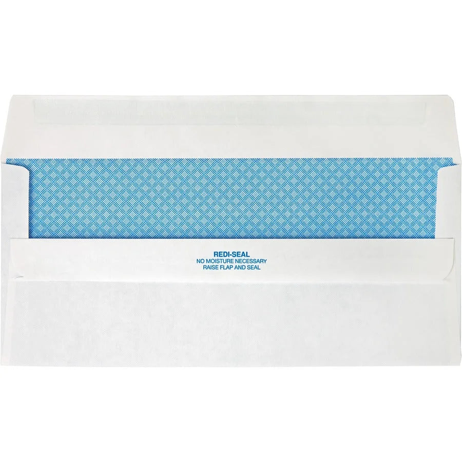 Quality Park No. 10 Security Tinted Business Envelopes - Self-Seal Closure - 500/Box