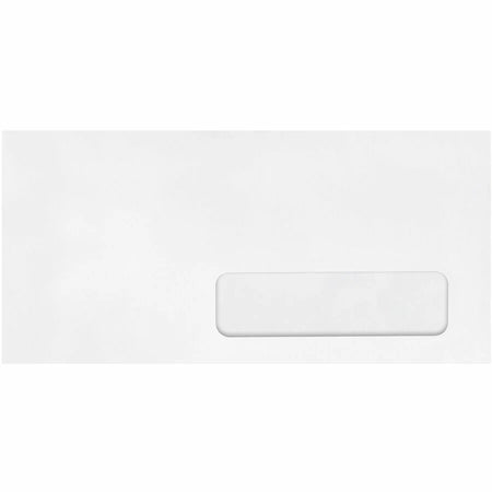 Quality Park No. 10 Single Window Envelopes - White Wove - 500/Box - Business