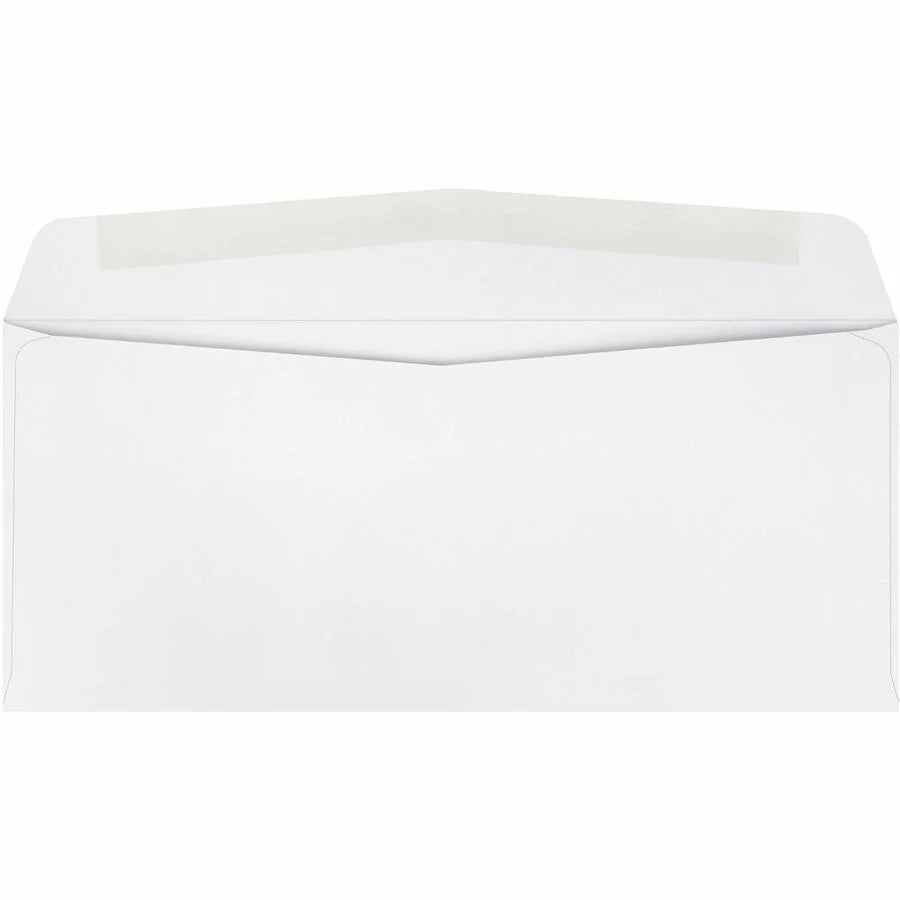 Quality Park No. 10 Single Window Envelopes - White Wove - 500/Box - Business