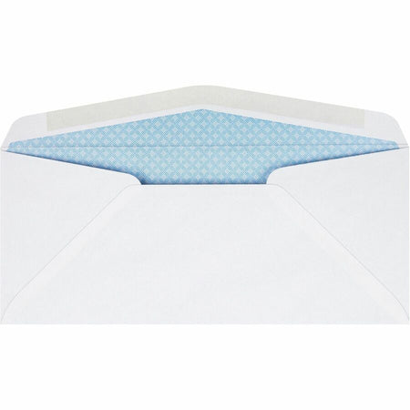 Quality Park No. 10 Single Window Security Tint Envelopes - Rear