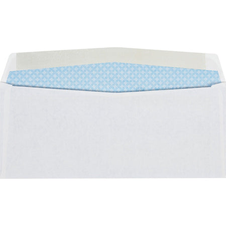 Quality Park No. 8-5/8 Double Window Security Tint Envelopes - Rear