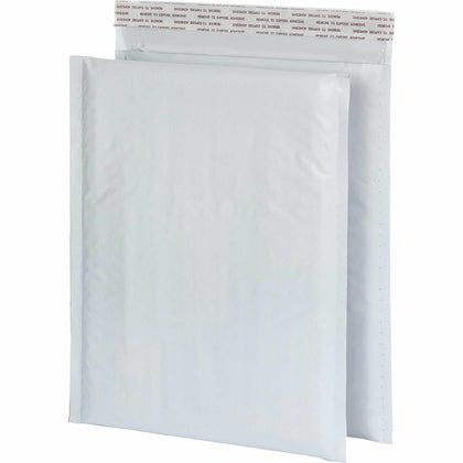 Quality Park Poly Bubble Mailers: 8.5’’ x 11’’ White Envelopes - Mailers