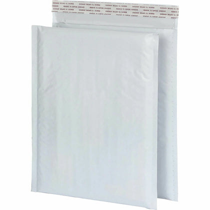 Quality Park Poly Bubble Mailers: 8.5’’ x 11’’ White Envelopes - Mailers