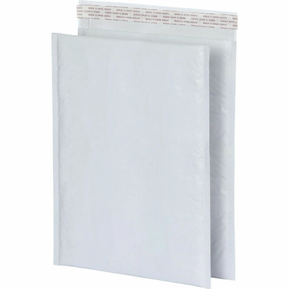 Quality Park Poly Bubble Mailers - White 10.5’’ x 15’’ Pack of 25