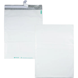 Quality Park Poly Catalog Mailing Envelopes - 14x19 - Self-sealing - White - 100 Pack