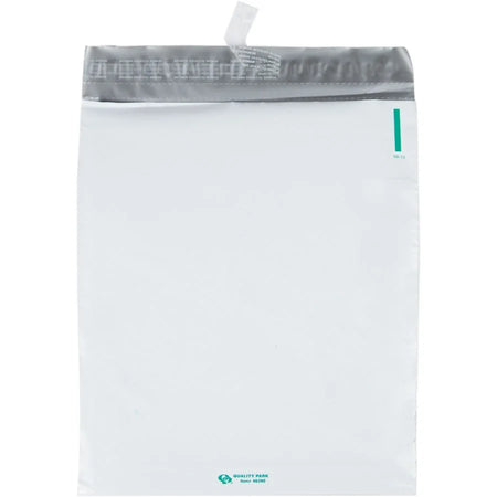 Quality Park Poly Expansion Mailers - 11x13 - 2’’ Gusset - Self-sealing - White - 100/Carton
