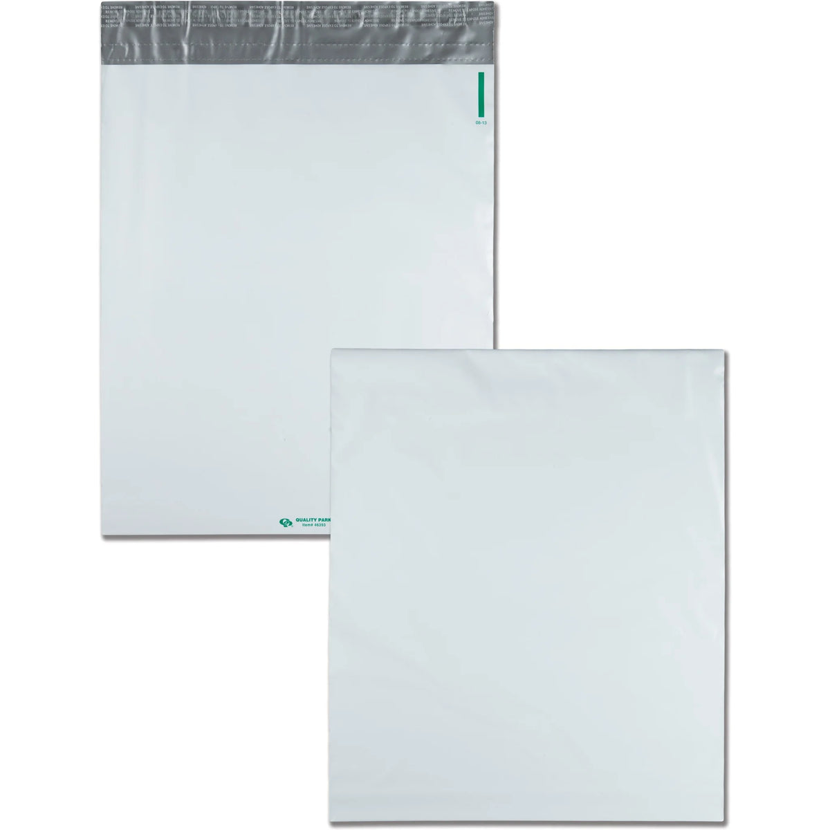 Quality Park Poly Expansion Mailers - 13x16’’ - Self-sealing - White - 100/Carton