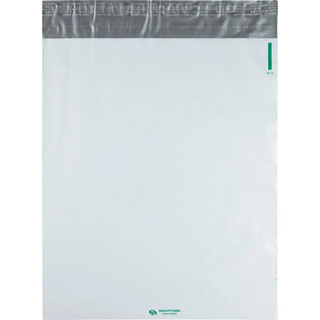 Quality Park Poly Expansion Mailers - 13x16’’ - Self-sealing - White - 100/Carton