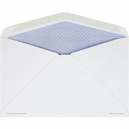 Quality Park Postage Saver Security Tint Window Envelopes - Rear