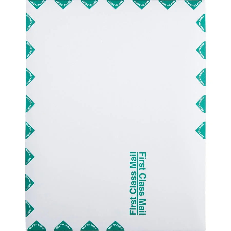 Quality Park Redi-Strip First Class Envelopes - 10x13 - 28 lb - White - Large Format / Catalog