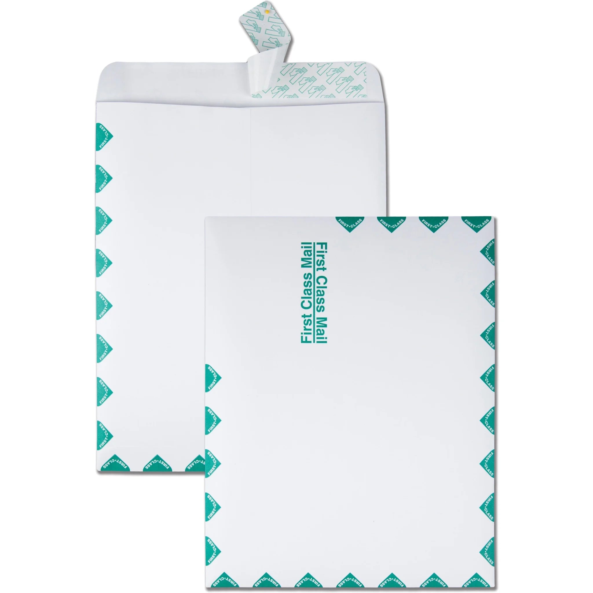 Quality Park Redi-Strip First Class Envelopes - 10x13 - 28 lb - White - Large Format / Catalog